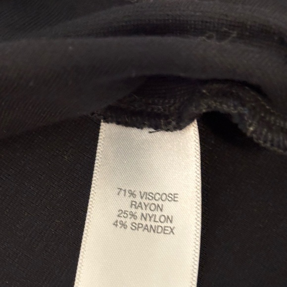 J. Jill Black 3/4 Sleeve Tunic Top Size Medium - Picture 5 of 6